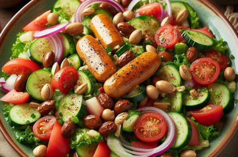 Zesty Fattoush Salad: A Fresh Mediterranean Delight