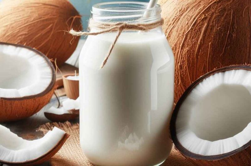 Creamy Coconut Milk: Nature's Wellness Elixir