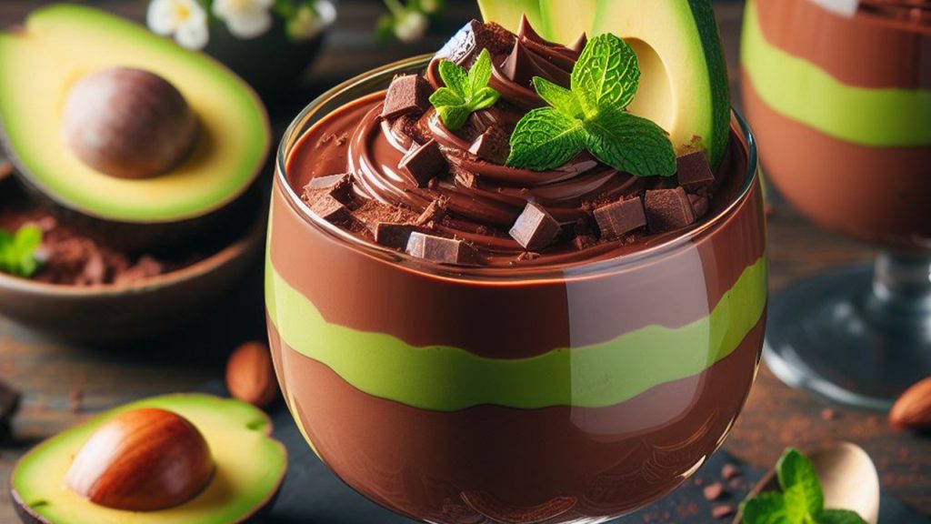 rich chocolate avocado mousse